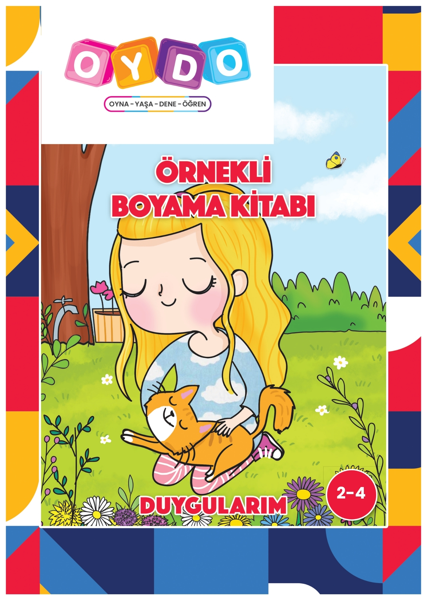 Oydo Örnekli Boyama Kitabı Duygularım