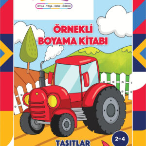 Oydo Örnekli Boyama Kitabı Taşıtlar